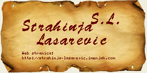 Strahinja Lašarević vizit kartica
